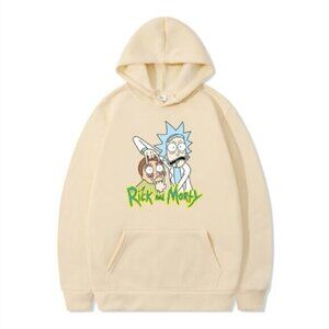 Rick and Morty Hoodies Graphic Print Sweatshirts for Men and Women
